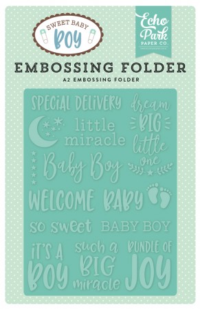 EP Special Delivery A2 Embossing Folder