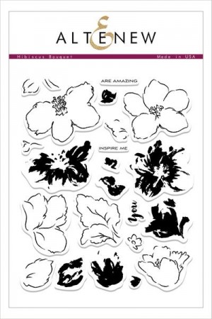 ATN Hibiscus Bouquet Stamp Set
