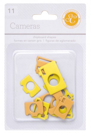 AC Essentials Chipboard - Yellow/Orange Camera