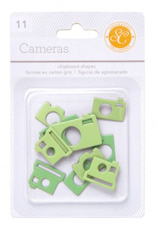 AC Essentials Chipboard - Green Camera