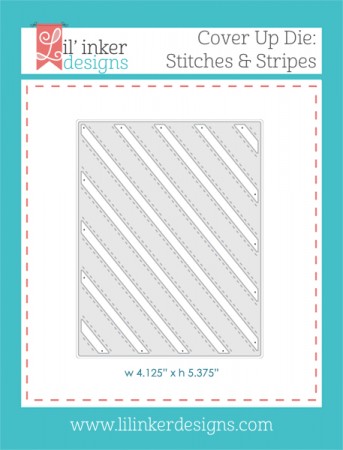 LI Cover Up Die - Stitches & Stripes