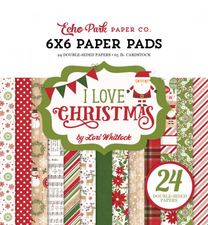 EP I Love Christmas 6x6 Paper Pad