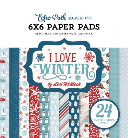 EP I Love Winter 6x6 Paper Pad