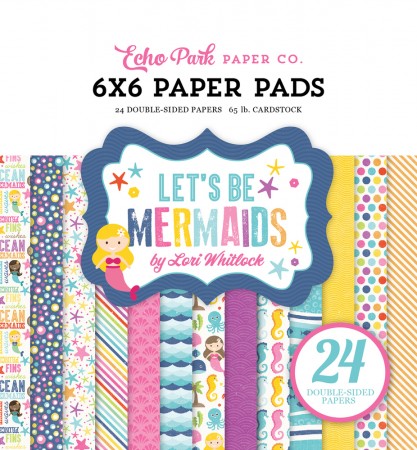 EP Let's Be Mermaids 6x6 Paper Pad
