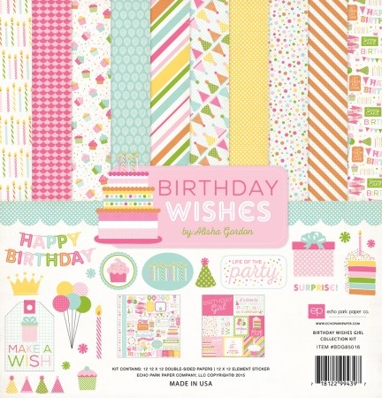 EP Birthday Wishes Girl Collection Kit