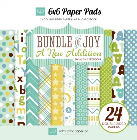 EP Bundle of Joy Boy A New Addition 6x6 Paper Pad