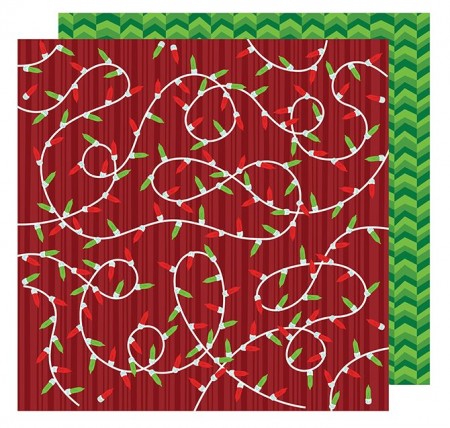 AC All Wrapped Up Patterned Paper 12"x12" - Merry and Bright