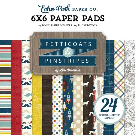 EP Pinstripes 6x6 Paper Pad