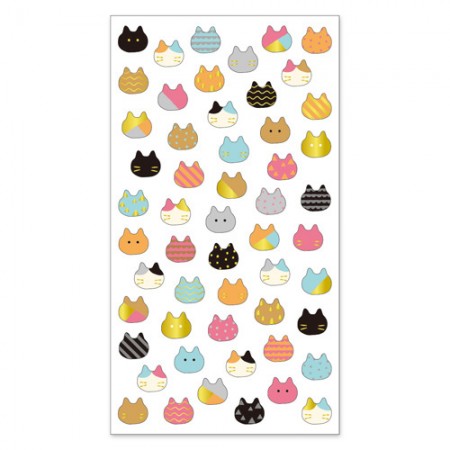 Cat head sticker (Copain Copine)