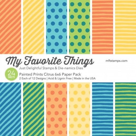 MFT Painted Prints Citrus Paper Pack