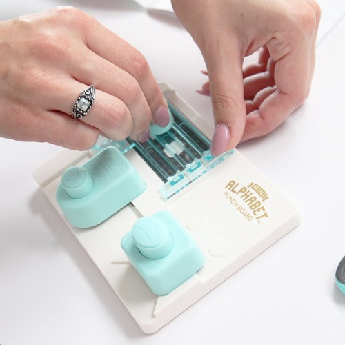 Mini alphabet deals punch board