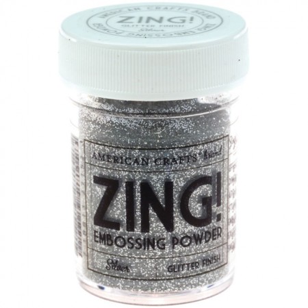 Zing! Collection - Glitter Embossing Powder - Silver