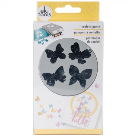 EK Tools Large Punch-Confetti Butterfly