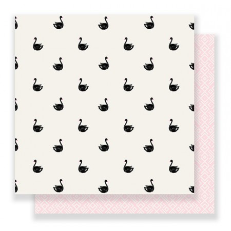 AC Bloom Double-Sided Cardstock 12"x12" - Adore