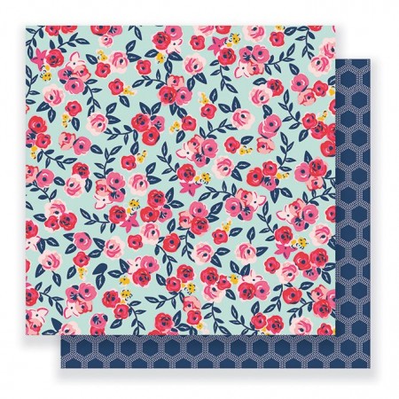 AC Everyday Double-Sided Cardstock 12"x12" - Floral Skies