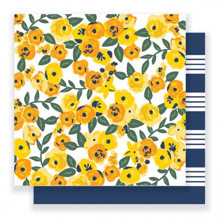 AC Everyday Double-Sided Cardstock 12"x12" - Sunny Blossoms