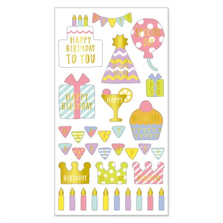 Happy birthday sticker (Copain Copine)