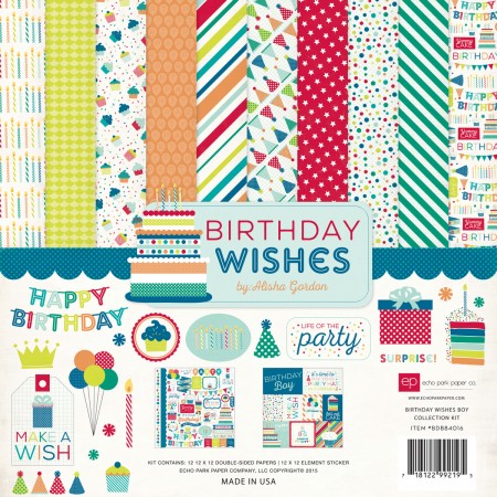 EP Birthday Wishes Boy Collection Kit