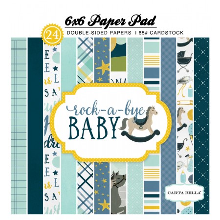 EP Rock-a-Bye Baby Boy 6x6 Paper Pad