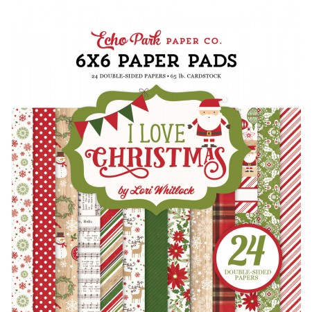 EP I Love Christmas 6x6 Paper Pad