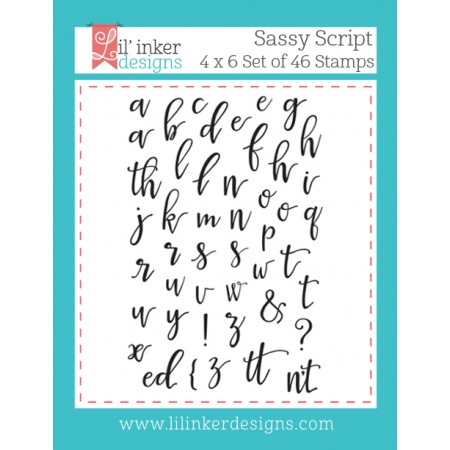 LI Sassy Script Stamps