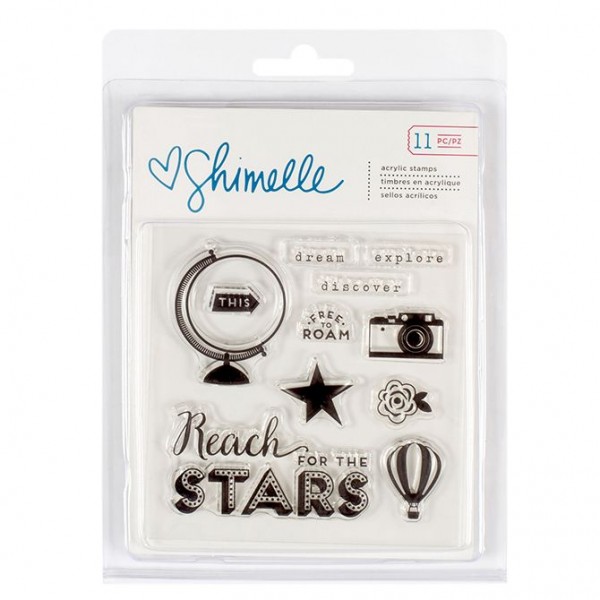 AC Starshine Acrylic Stamps 11/PKG