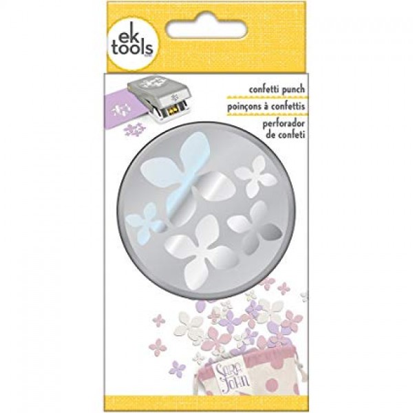 EK Tools Large Punch-Confetti Hydrangea