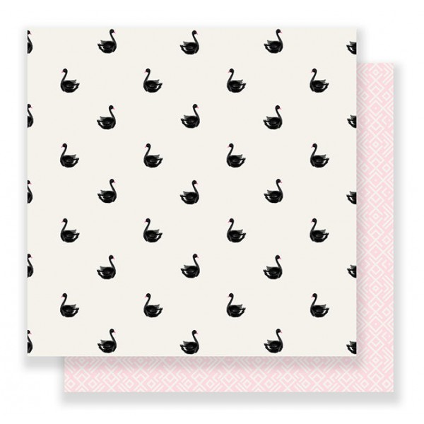 AC Bloom Double-Sided Cardstock 12"x12" - Adore