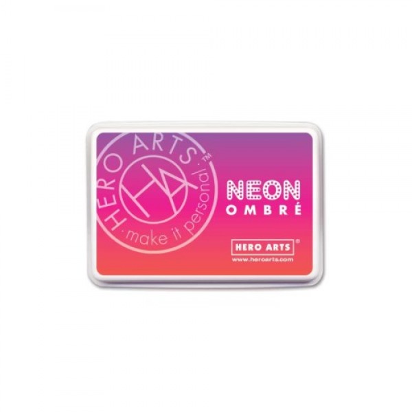 HR Ombre Neon Red to Purple