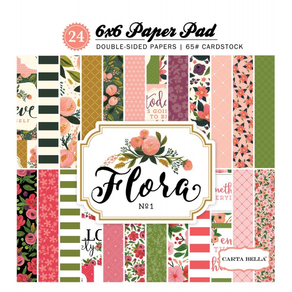 EP Flora No. 1 6x6 Paper Pad