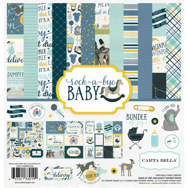 EP Rock-a-Bye Baby Boy Collection Kit