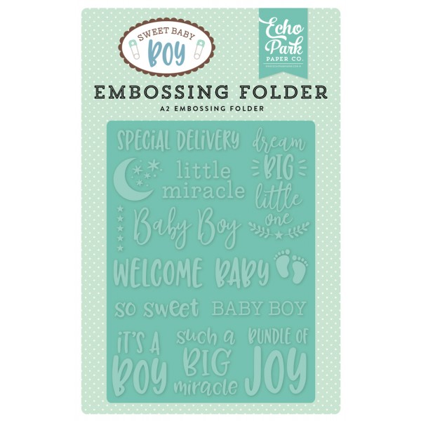 EP Special Delivery A2 Embossing Folder