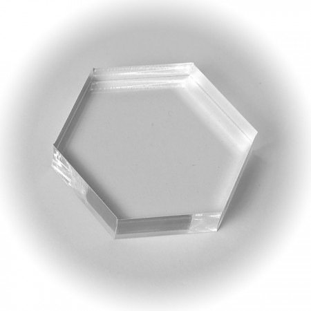 Honeycomb Acrylic Block 5cm