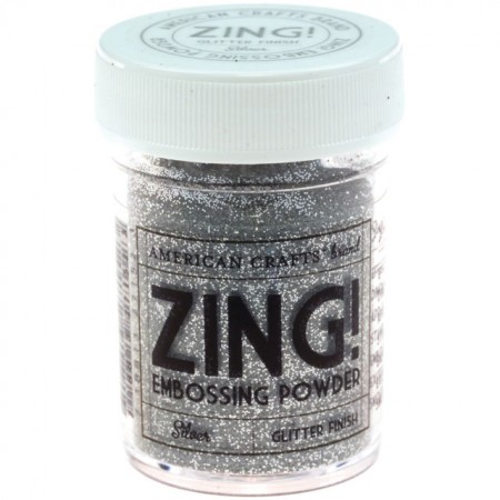 Zing! Collection - Glitter Embossing Powder - Silver
