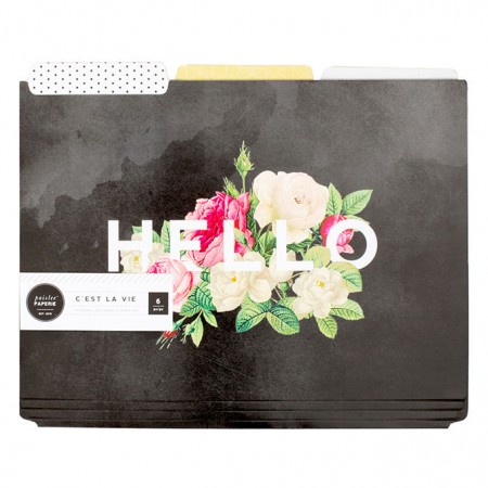 AC Pink Paislee Paperie - Hello