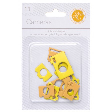 AC Essentials Chipboard - Yellow/Orange Camera