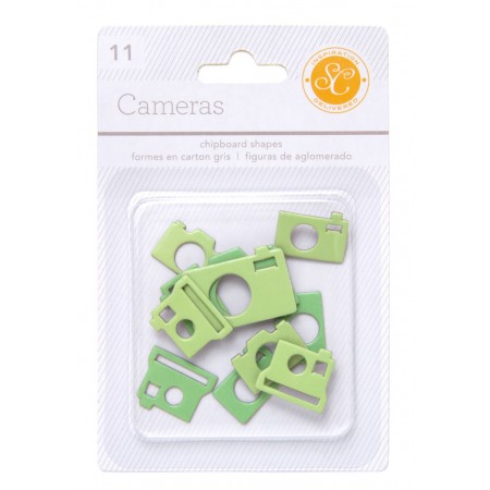 AC Essentials Chipboard - Green Camera