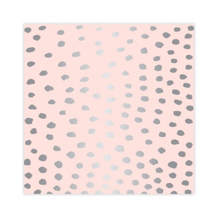 AC Seven Paper Goldie Foil On Cardstock 12"x12" - Dots