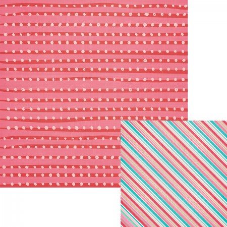 AC Twitterpated Patterned Paper 12"x12"
