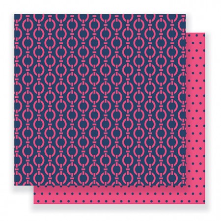 AC Everyday Double-Sided Cardstock 12"x12" - Pink Links