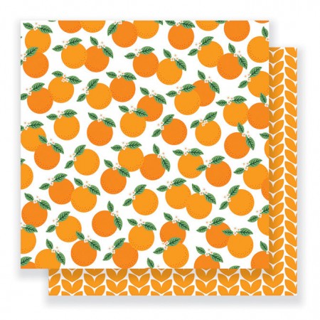 AC Everyday Double-Sided Cardstock 12"x12" - Mandarins