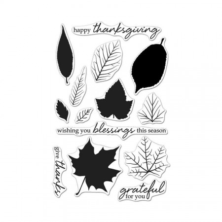 HR Color Layering Grateful Leaves