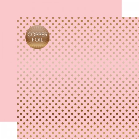 EP Copper Foil Lt. Pink Paper 12x12