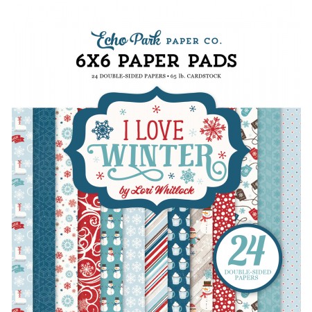 EP I Love Winter 6x6 Paper Pad