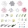 ATN Peony Bouquet Stamp Set