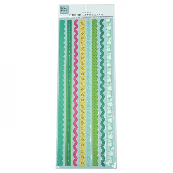 AC HG Day Fabric Stickers (Green)