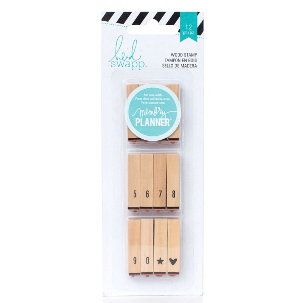 AC Hello Beautiful Wood Mounted Stamps