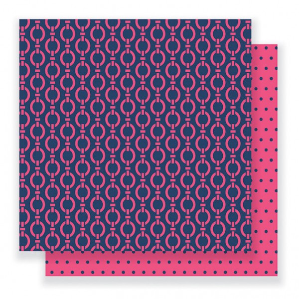 AC Everyday Double-Sided Cardstock 12"x12" - Pink Links