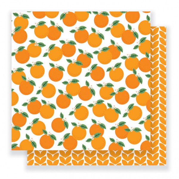 AC Everyday Double-Sided Cardstock 12"x12" - Mandarins
