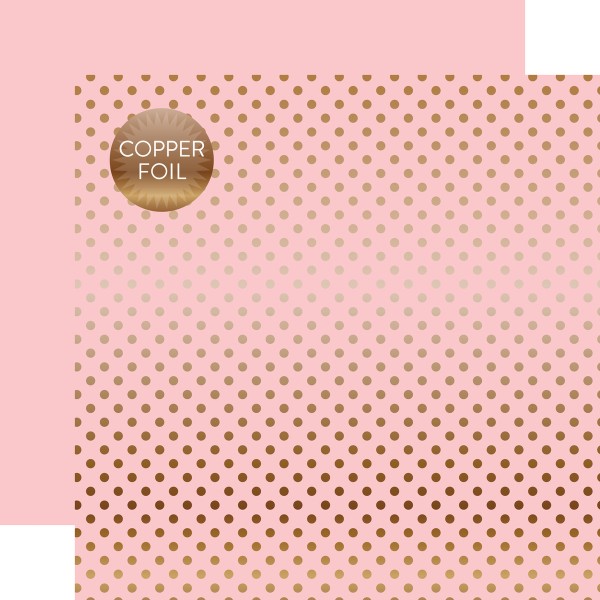 EP Copper Foil Lt. Pink Paper 12x12